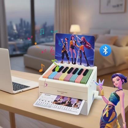 piano calendar k-pop